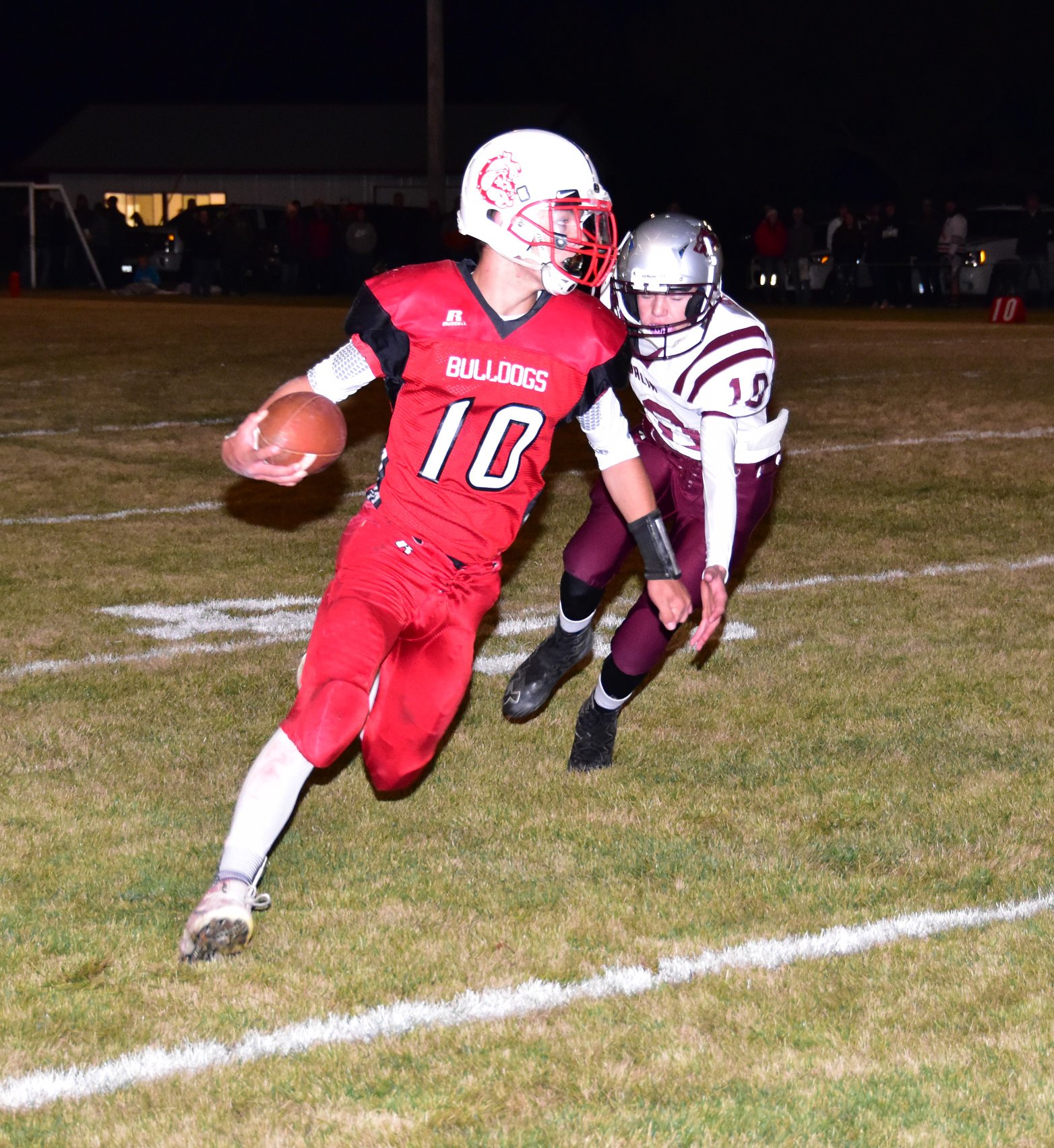 Stat Leaders for Football thru Week 8 (Class 2A thru 6-Man)