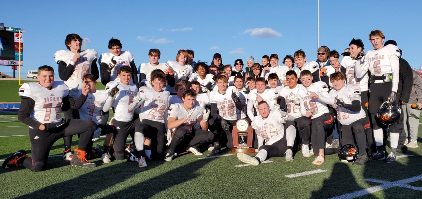 Congratulations to your Class 2A State Champions the Sterling Tigers